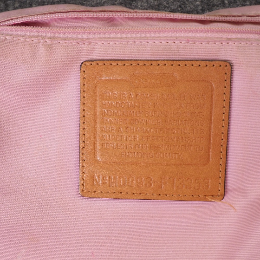 Coach Bleecker F13353 Bucket Bag British Tan Leather Shoulder Crossbody - Picture 6 of 16